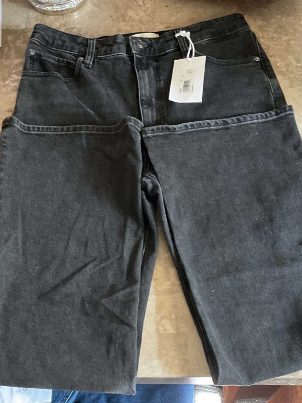 FRAME Men's Black The Arrow Jeans Size 30”x 32”